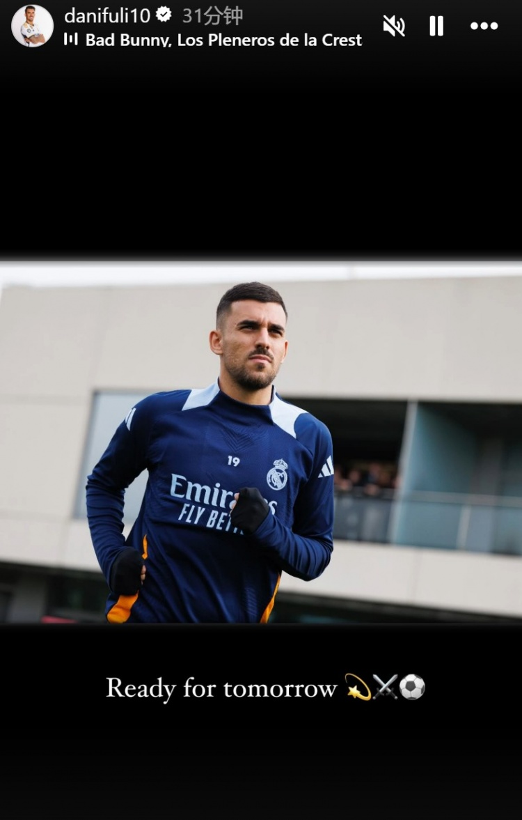 塞巴略斯晒训练照:为对阵赫罗纳的比赛做好了准备⚔⚽