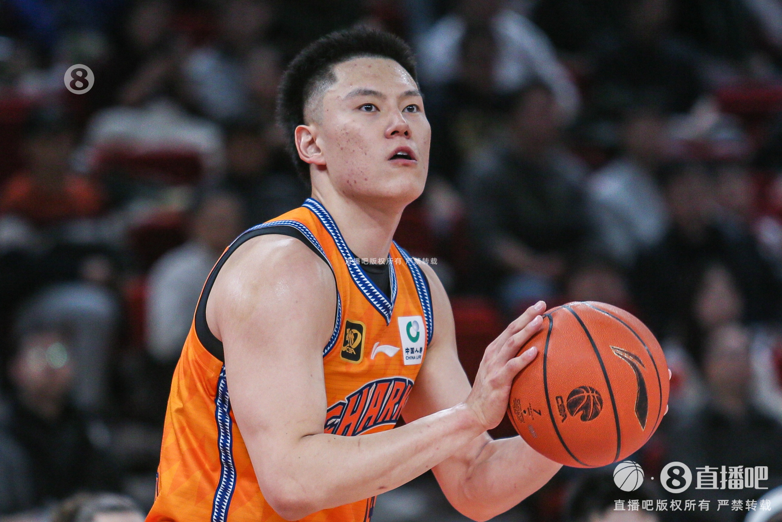 尽力了!李弘权9中7得到20分5板1助1断 三分5中3
